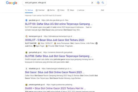 Ramai soal Website Pemerintah Jadi Iklan Situs Judi Online, Ada .